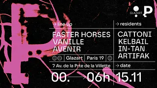 Pygments Presents : Faster Horses, Vanille, Avenir & More