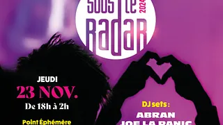 Sous le Radar 2024 - Soirée de lancement