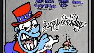 La Frasque's birthday party