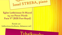 Concert Quatuor Simon et Ionel Streba