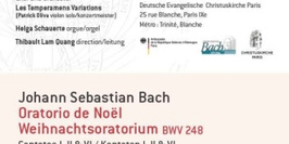 Oratorio de Noël Jean Sébastien BAch