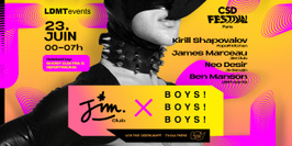 JIM CLUB X BOYS ! BOYS ! BOYS !