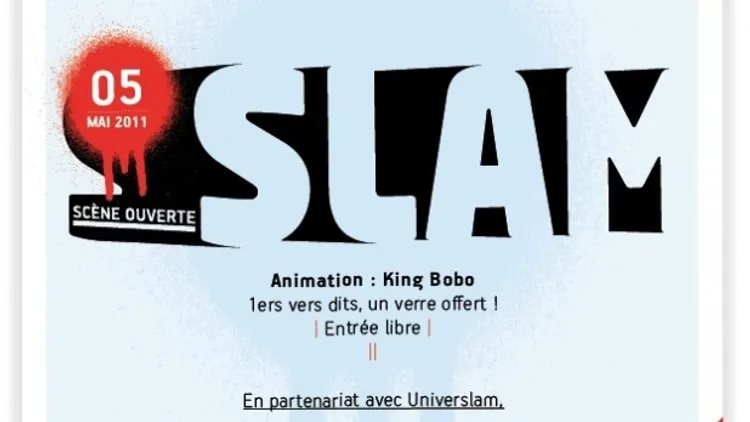 Scène ouverte de slam!