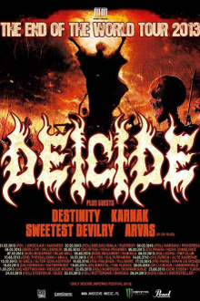 Deicide + destinity + karnak + sweetest devilry