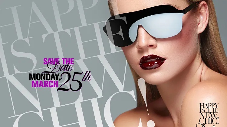 HAPPY IS THE NEW CHIC