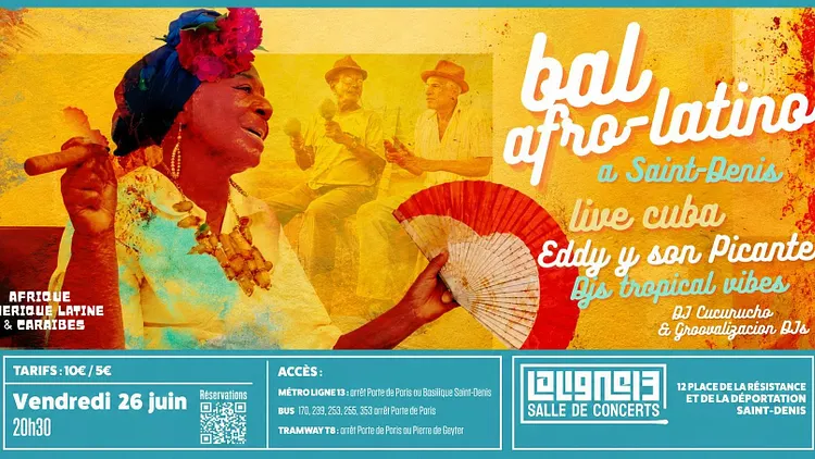 Bal Afro-Latino - Soirée dansante tropical vibes Live & DJs !
