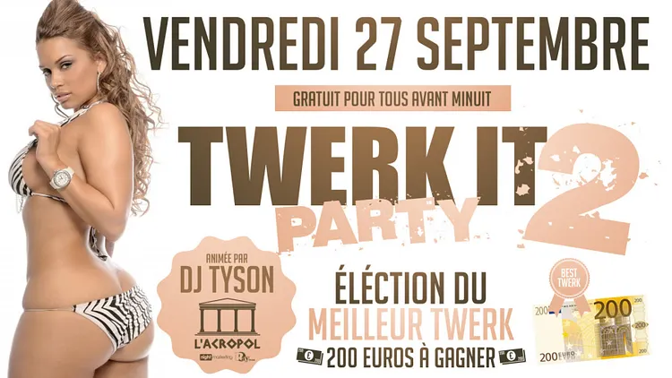 Twerk It Party 2 & Afro Beat VS Techno Party Batukance Night