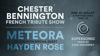 Chester Bennington French Tribute Show