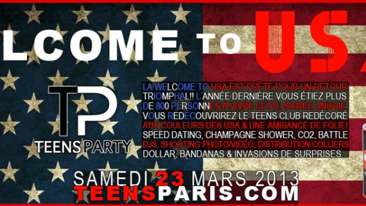 Teens Party - Welcome to USA v.2