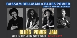 BLUES POWER JAM #66 - Bassam Bellman & Blues Power ft. Vincent Bucher