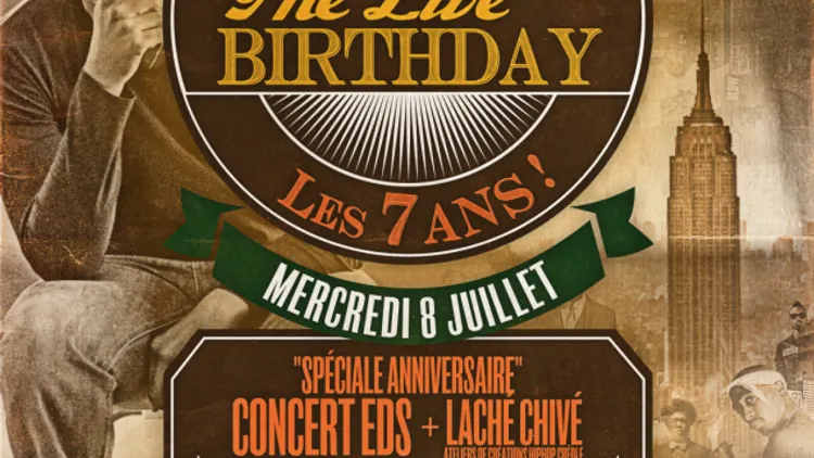 The Live Birthday | Concert EDS. + Laché Chivé