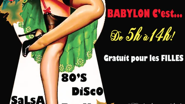 Les Dimanches du BABYLON c'est...