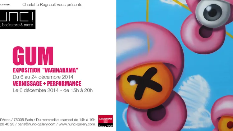 Vernissage de l’exposition de Gum