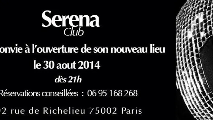 Ouverture Serena Club