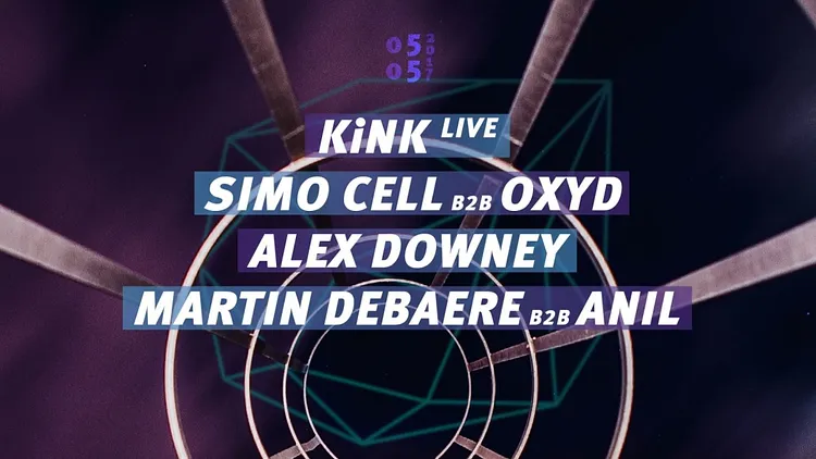 Concrete : KiNK x Simo Cell b2b Oxyd, Martin Debaere b2b Anil