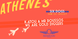 Badaboum Airlines/ Athens’ SIX DOGS in Paris w/ WAGD