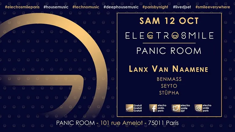 ELECTROSMILE AU PANIC ROOM