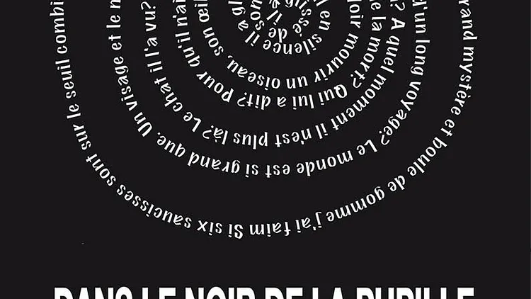 Dans le noir de la pupille