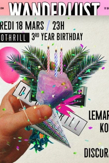 DISCOTHRILL 3RD YEAR BIRTHDAY w/ LEMARQUIS, KOURCE, ALVY, DISCORAZOR