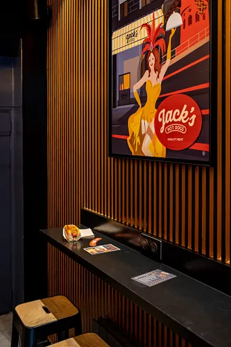 Jack's Hot Dogs Restaurant Paris