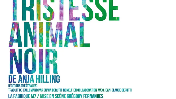 Tristesse animal noir