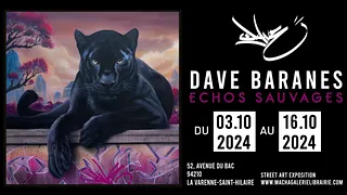 ÉCHOS SAUVAGES : Exposition by Dave Baranes chez Macha Galerie