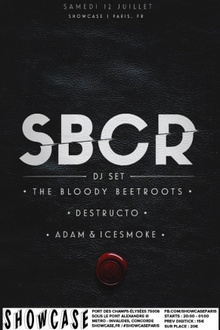 Soirée SBCR The Bloody Beetroots, Destructo & Friends