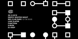 Deeply Rooted Night: Luke Slater, Function, DjRUM, DJ Deep