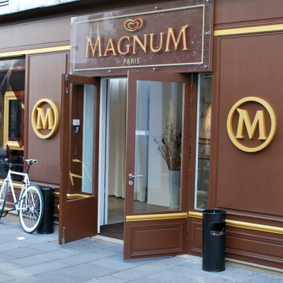 Café Magnum : un bar à glaces éphémère