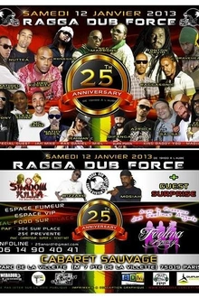 25ème anniversaire du Ragga Dub Force