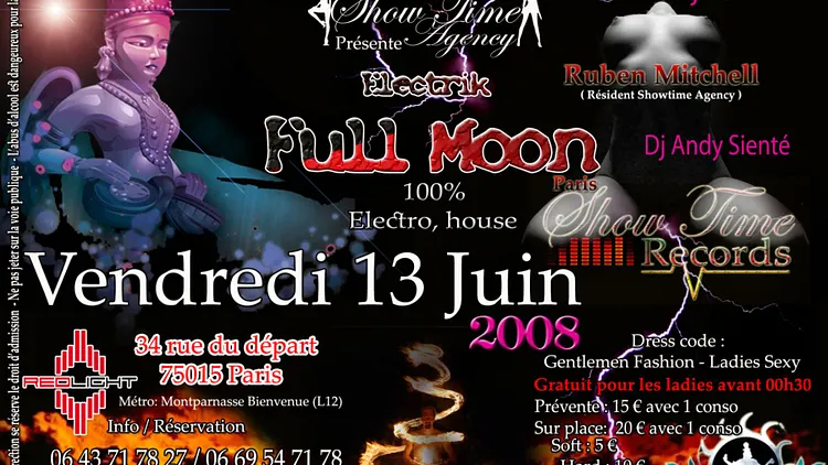 ELECTRIK FULL MOON PARIS
