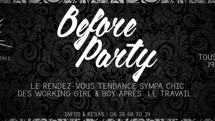 AFTERWORK / BEFORE PARTY "LES SAINTS PÈRES "