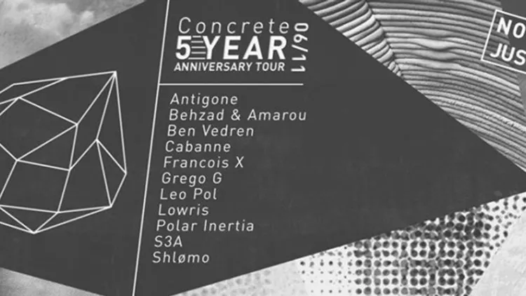 Anniversaire 5 Ans CONCRETE [Entrée Libre]