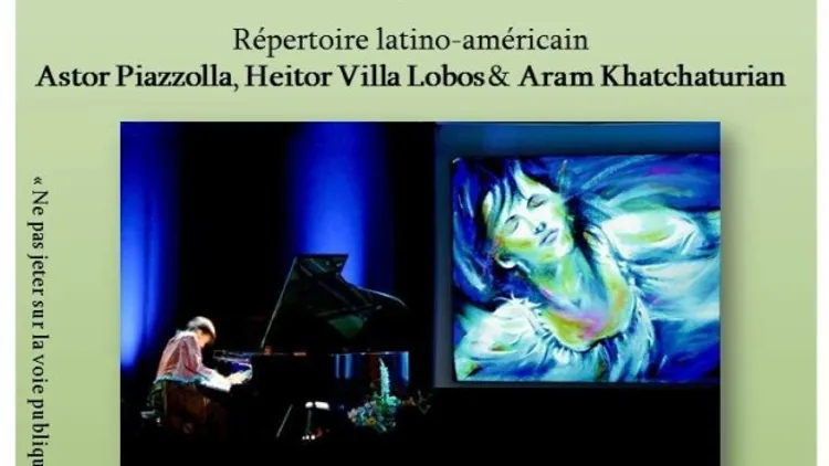 Couleur tango, performance piano peinture