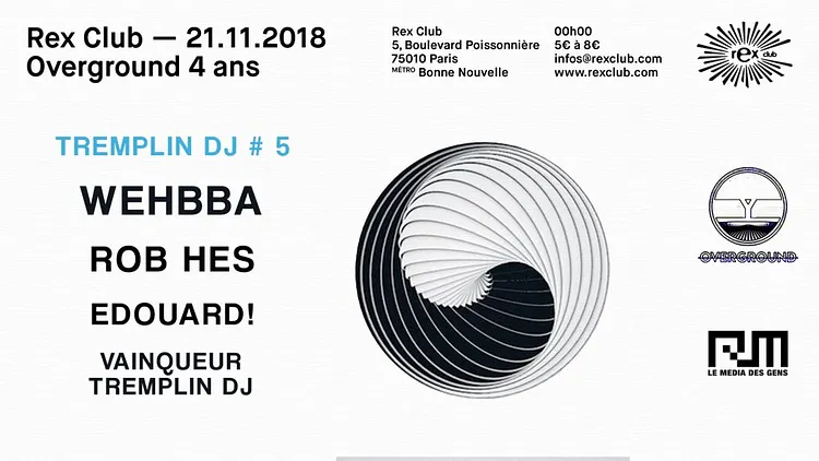 Overground 4 Ans: Wehbba, Rob Hes, Edouard