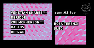 Concrete: Venetian Snares Live, Dbridge, Zoe Macpherson Live