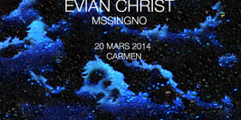 Evian Christ - Waterfal EP TOUR feat: Evian Christ + Mssingno