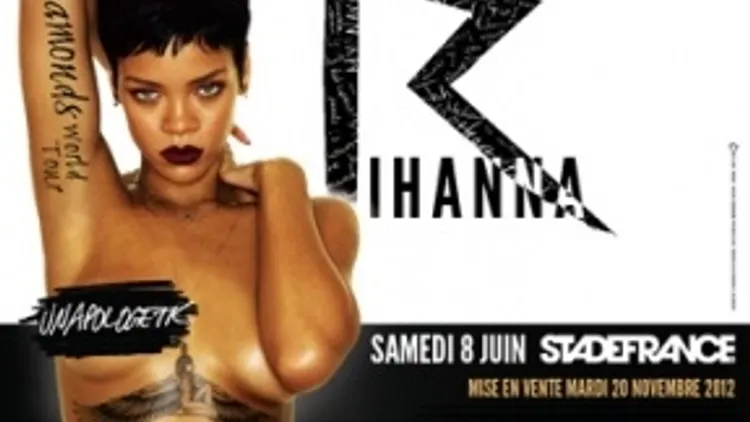 Rihanna en concert au Stade de France - Diamonds World Tour + David Guetta