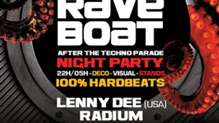 RAVE BOAT after Techno Parade - Night Party
