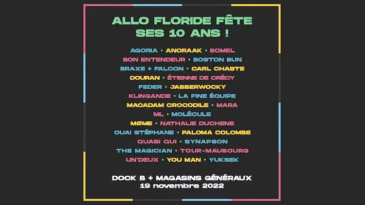 Allo Floride fête ses 10 ans 