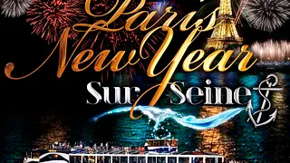 PARIS NEW YEAR SUR SEINE BATEAU