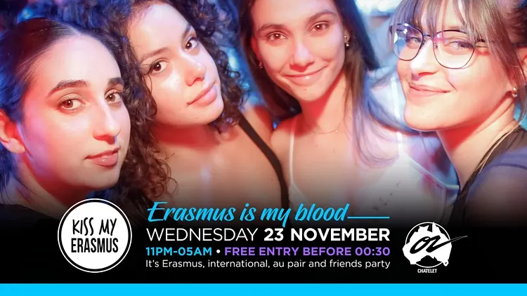 KISS MY ERASMUS @ CAFÉ OZ