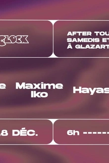 [CANCELLED] After O'clock: Stephanie Sykes, Maxime Iko, Hayashi, Scry