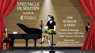 UNE JEUNESSE A PARIS – SOIREE SOLIDAIRE