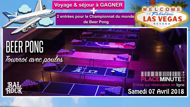 Tournoi de Beer Pong - Las Vegas