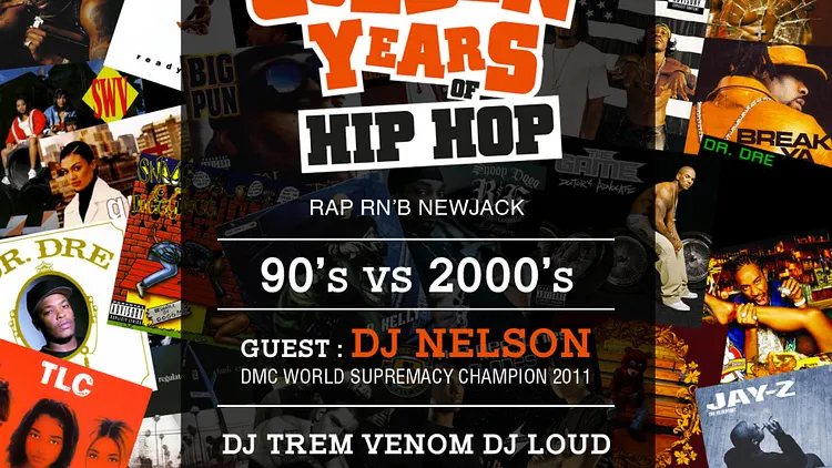 Golden Years Of Hip Hop SPECIALE 90's VS 2000's .