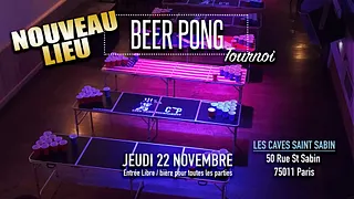 Tournoi de Beer Pong