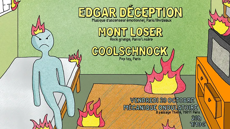 ✺ EDGAR DÉCEPTION ✺ MONT LOSER ✺ COOLSCHNOCK ✺