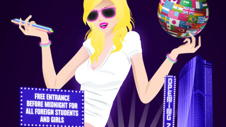 Erasmus Fluo Party
