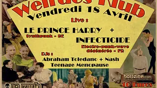Le Prince Harry + Infecticide + DJs